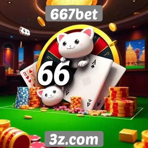 667bet oferece ampla variedade de jogos de cassino